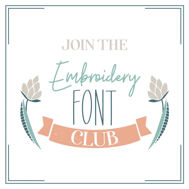 Embroidery Font Club Embroidery Fonts to your Inbox