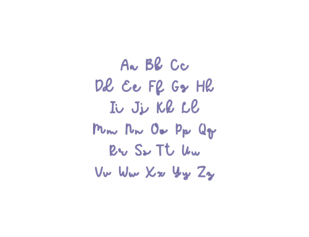 Ryleigh Embroidery Font Embroidery Font Club