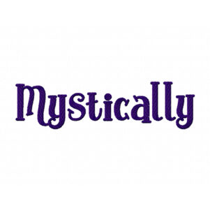 Mystically Embroidery Font