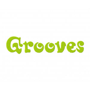 Grooves Embroidery Font