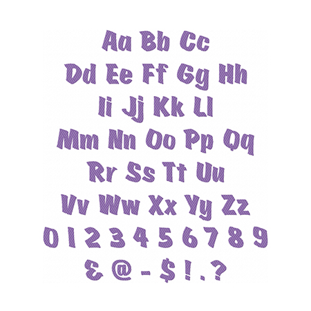 Itchy Embroidery Font - Image 2