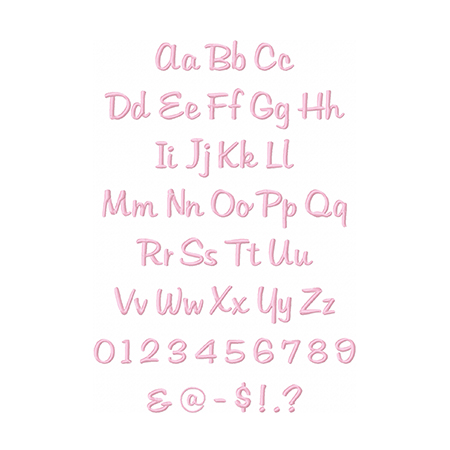 Jeanie Embroidery Font - Image 2